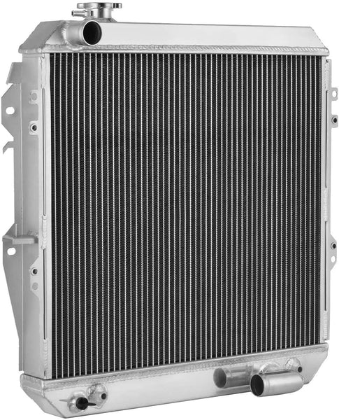 2Row Aluminum Radiator For 1988-1997 Toyota Hilux LN106 LN107 LN111 2.8L Diesel 4cyl 1988 1989 1990 1991 1992 1993 1994 1995 1996 1997